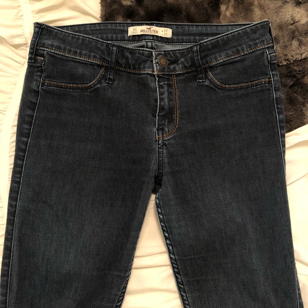 Dark blue jeggings